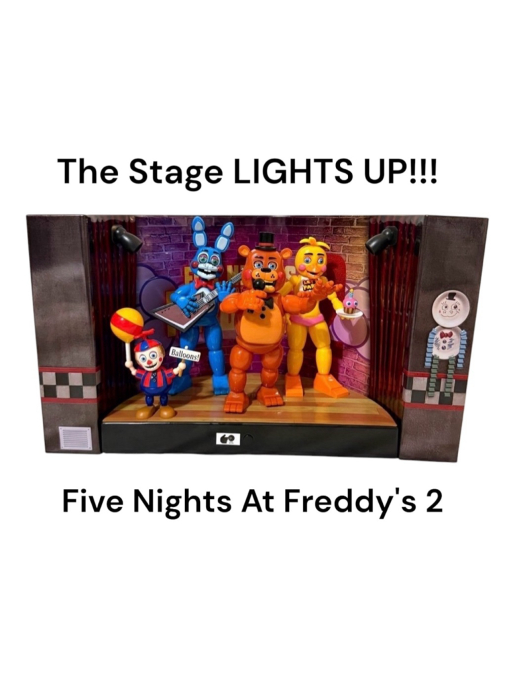Five Nights At
Freddy's
Characters On Stage Popcorn
Bucket LIGHTS UP